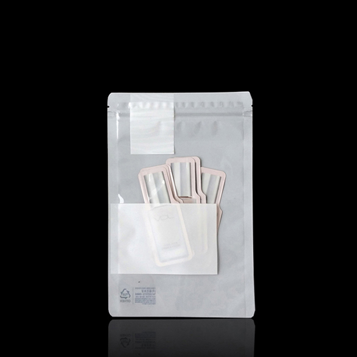 126 매직 화이트 투명 진열 봉투 -지퍼형 (4종)