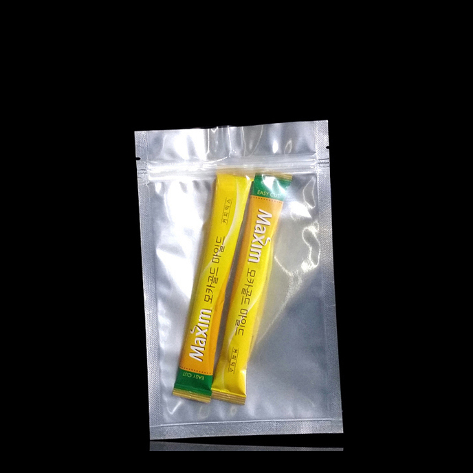 027 앞투명 후면 알루미늄 지퍼봉투 (6종)