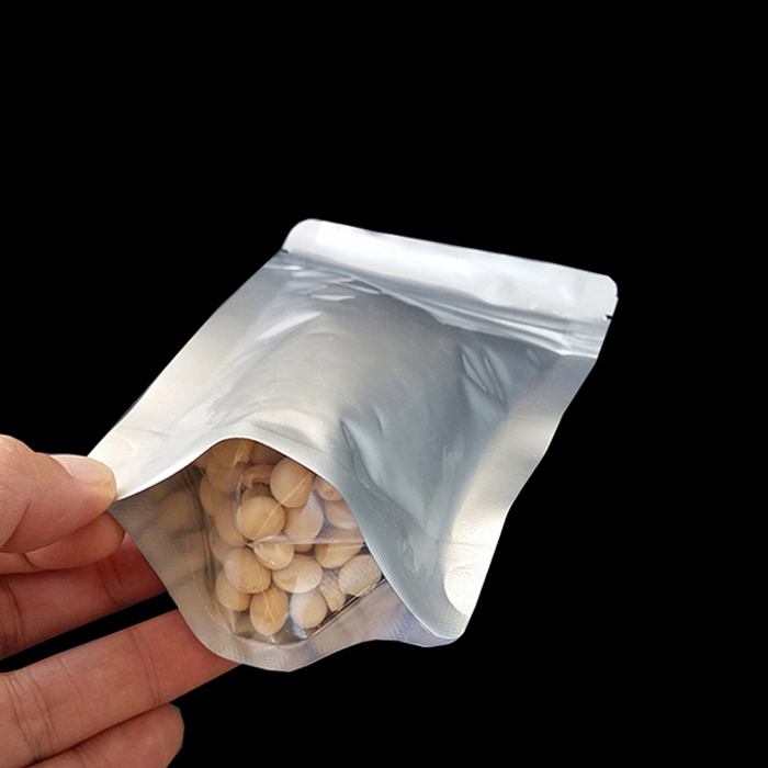 044 밑면투명 지퍼스탠드 알루미늄 봉투 (6종)