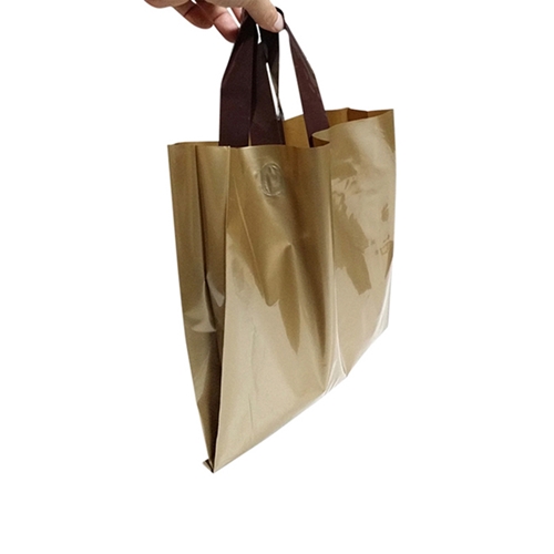 PE 질긴 핸들 팬시봉투 골드 36X45cm 옆9cm 100매