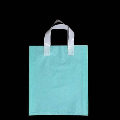 PE 질긴 핸들 팬시봉투 민트 26X32cm 옆6cm 200매