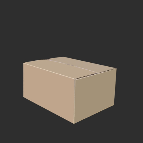 종이박스 택배박스 23X17X16cm B골 125매