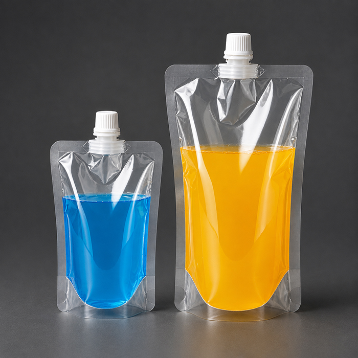 15파이 250ml 스파우트 파우치 12X18cm+6cm 1000매