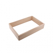 나무 카스테라틀 (1/2빵판용) 내부325x225xh80