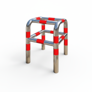 5-7. WY 스텐 소화전보호대 / 4방형 / 스텐 소화전보호틀