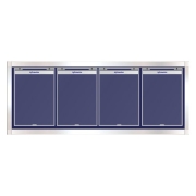 31-10. 스텐게시판 4구 A형 (가로)