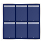 31-16. 스텐게시판 6구 A형