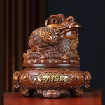 쩐을 부르는 공예 장식 황금 복두꺼비 (소)