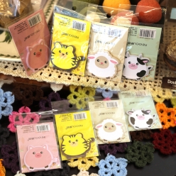 동글이 애니멀즈 점착메모지 4종