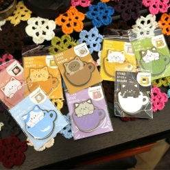 컵속의 고양이 컵캣 점착메모지 8종