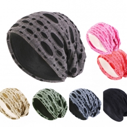 총맞은 것처럼 Ripped 캐주얼 비니