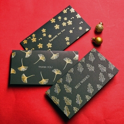 금박 연하장 초대장 내츄럴 길트 프리미엄카드