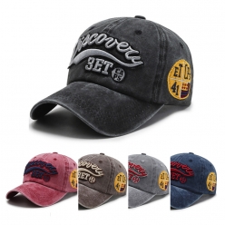 빈티지 워싱 볼캡 야구모자 레터링 자수 남여 캡모자