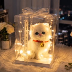 고양이 LED 줄조명 감성 인테리어 장식 선물 인형
