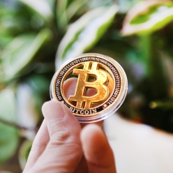 입체 비트코인 기념주화코인 단독모델
