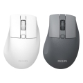 필립스 SPK7528 2in1 멀티페어링 저소음 블루투스 무선 마우스