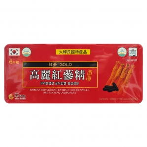 고려홍삼정 골드캅셀 홍삼성분 120캡슐(빨강)