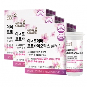 네이처그랜드 이너포에버 프로바이오틱스 플러스 30캡슐 3박스