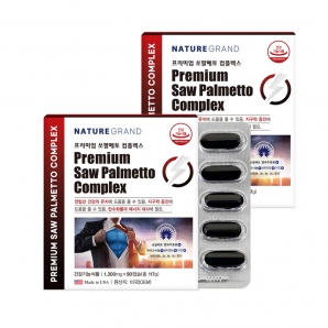 네이처그랜드 프리미엄 쏘팔메토 컴플렉스 90캡슐 2박스