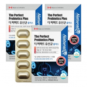 네추럴라이즈 더 퍼펙트 유산균 플러스 60캡슐 3박스