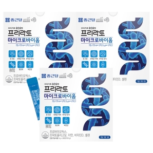 종근당 프리락토 마이크로바이옴 30포 3박스