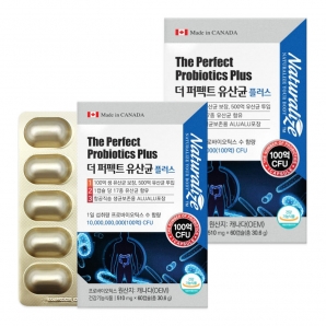 네추럴라이즈 더 퍼펙트 유산균 플러스 60캡슐 2박스