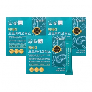 유유제약 원데이 프로바이오틱스 60포 3박스