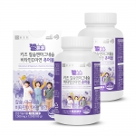 종근당 젤튼튼 키즈 칼슘앤마그네슘 비타민D아연 츄어블 120정 2박스