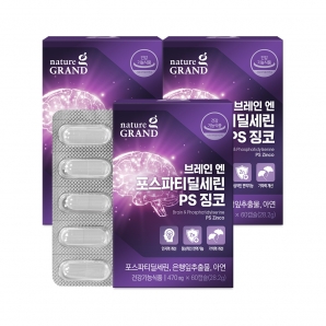 네이처그랜드 브레인 엔 포스파티딜세린 PS 징코 60캡슐 3박스