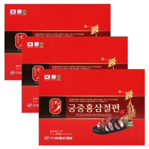 한삼수 궁중홍삼절편 200g 3박스
