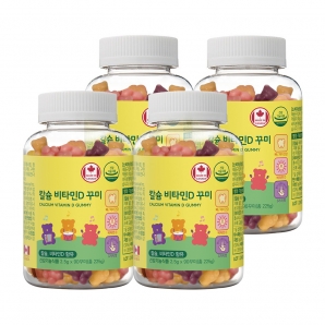 네이처그랜드 칼슘 비타민D 꾸미 90구미 4통