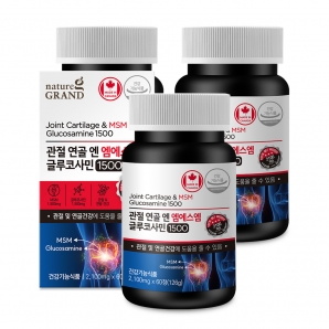 네이처그랜드 관절 연골 엔 엠에스엠 글루코사민1500 60정 3박스
