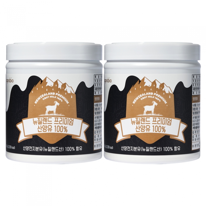 에이프로바이오 뉴질랜드 프리미엄 산양유 100% 450g 2통