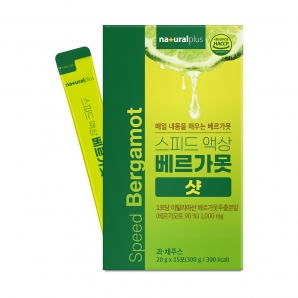 [소비기한 2026-12-01] 내츄럴플러스 스피드 액상 베르가못 샷 15포