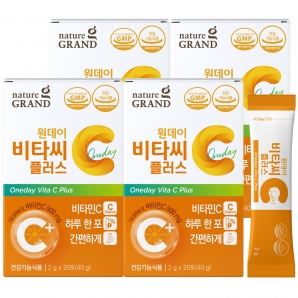 네이처그랜드 원데이 비타씨 플러스 20포 4박스
