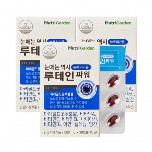 뉴트리가든 루테인파워 30캡슐 3박스