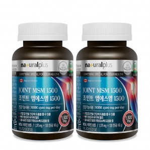 내츄럴플러스 조인트 엠에스엠1500 120정 2통