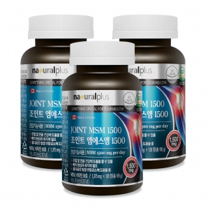 내츄럴플러스 조인트 엠에스엠1500 120정 3통