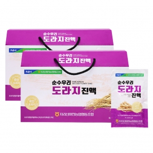 마천농협 순수우리 도라지진액 30포 2박스 캐리어타입