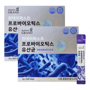 네이처그랜드 원데이퍼스트 프로바이오틱스 유산균 30포 2박스