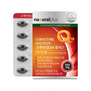 내츄럴플러스 코엔자임Q10 플러스 60캡슐