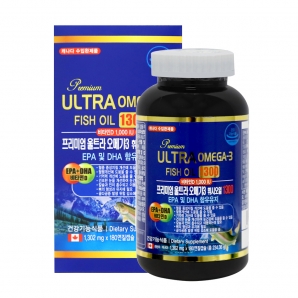 프리미엄 울트라 오메가3 휘시오일1300 180캡슐
