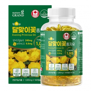 네이처그랜드 달맞이꽃종자유 180캡슐