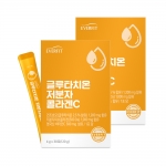 내츄럴플러스 에버핏 글루타치온 저분자 콜라겐C 30포 2박스