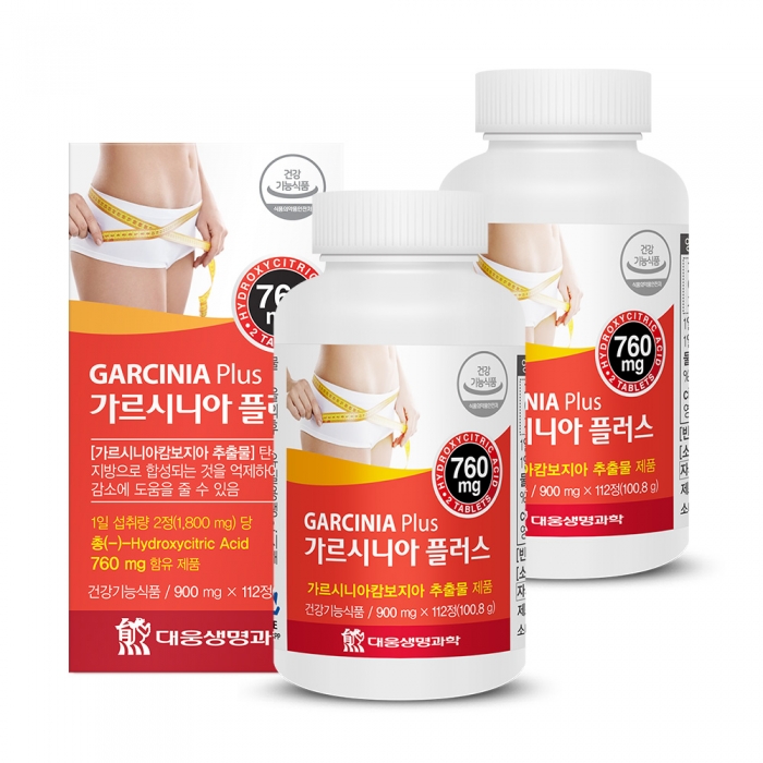 대웅 가르시니아 플러스 112정 2박스
