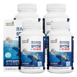 네이처그랜드 프리미엄 상어연골 콘드로이친 120정 4박스