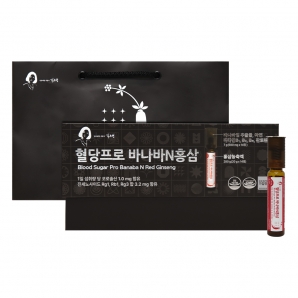 김소형 혈당프로 바나바N홍삼 14병