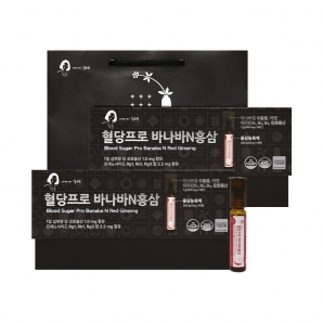 김소형 혈당프로 바나바N홍삼 14병 2박스