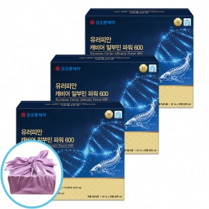 코오롱제약 유러피안 캐비어 알부민 파워600 30병 3박스