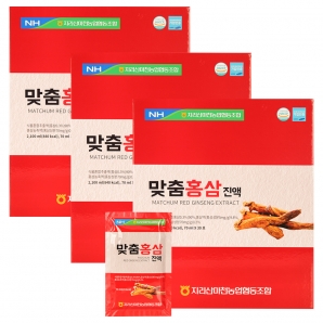 마천농협 맞춤홍삼진액 30포 3박스